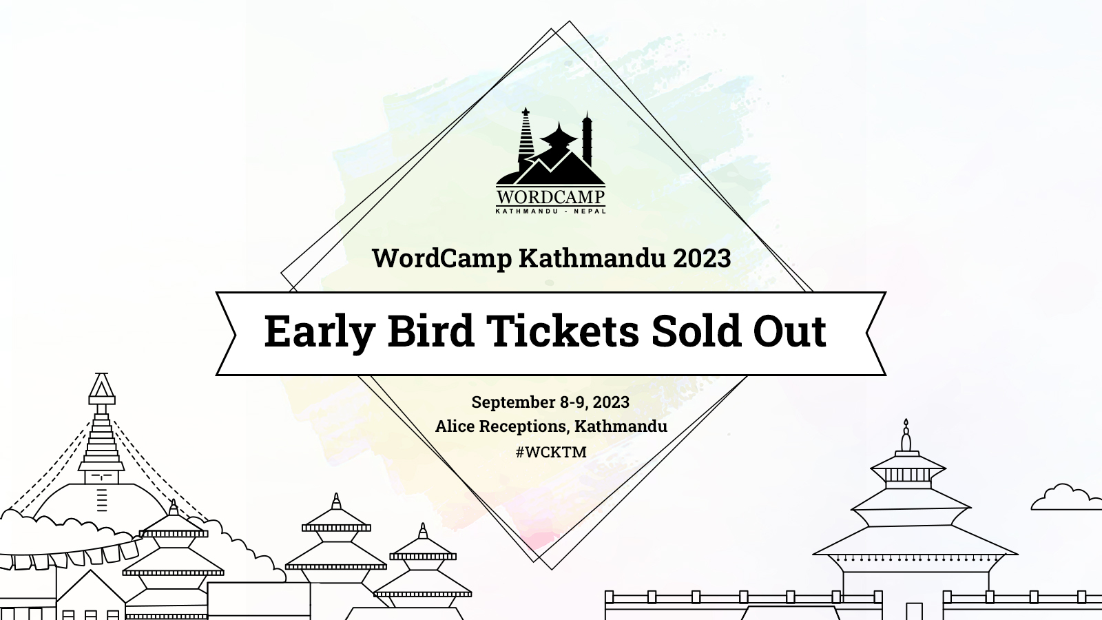 Early bird ticket for WordCamp Kathmandu 2023 sold out