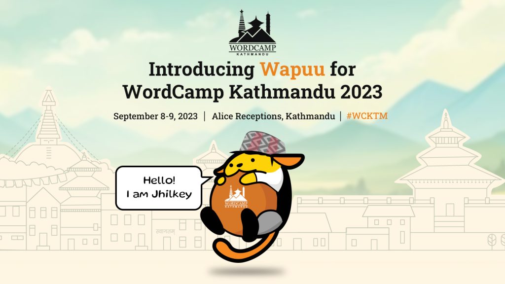 WordCamp Kathmandu Wapuu