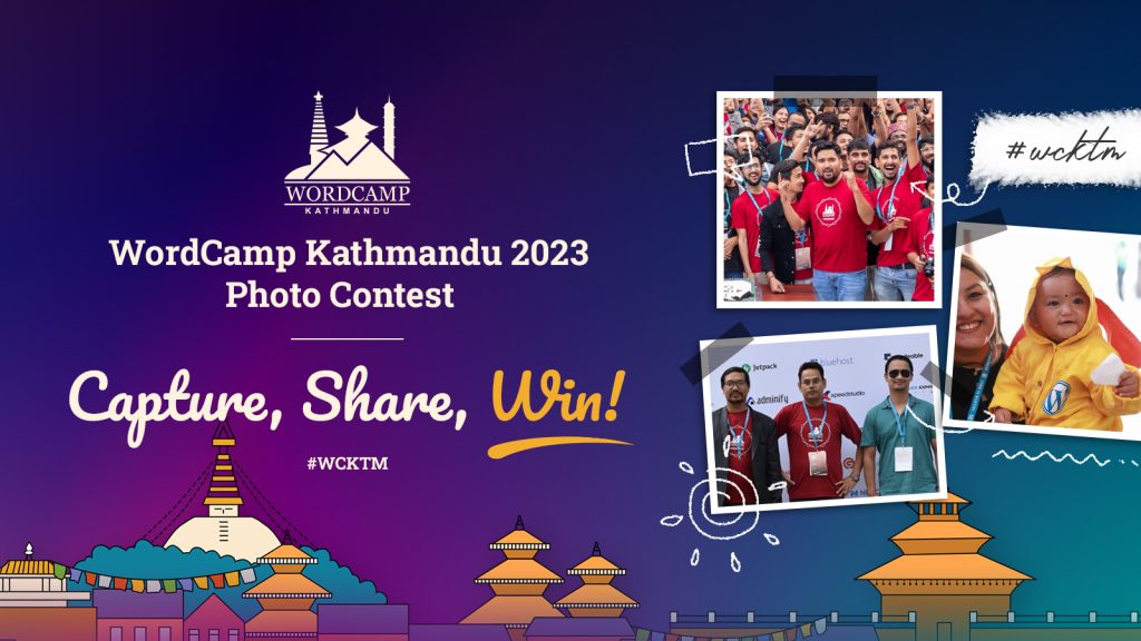 WordCamp Kathmandu 2023 Photo Contest - Capture, Share, Win!