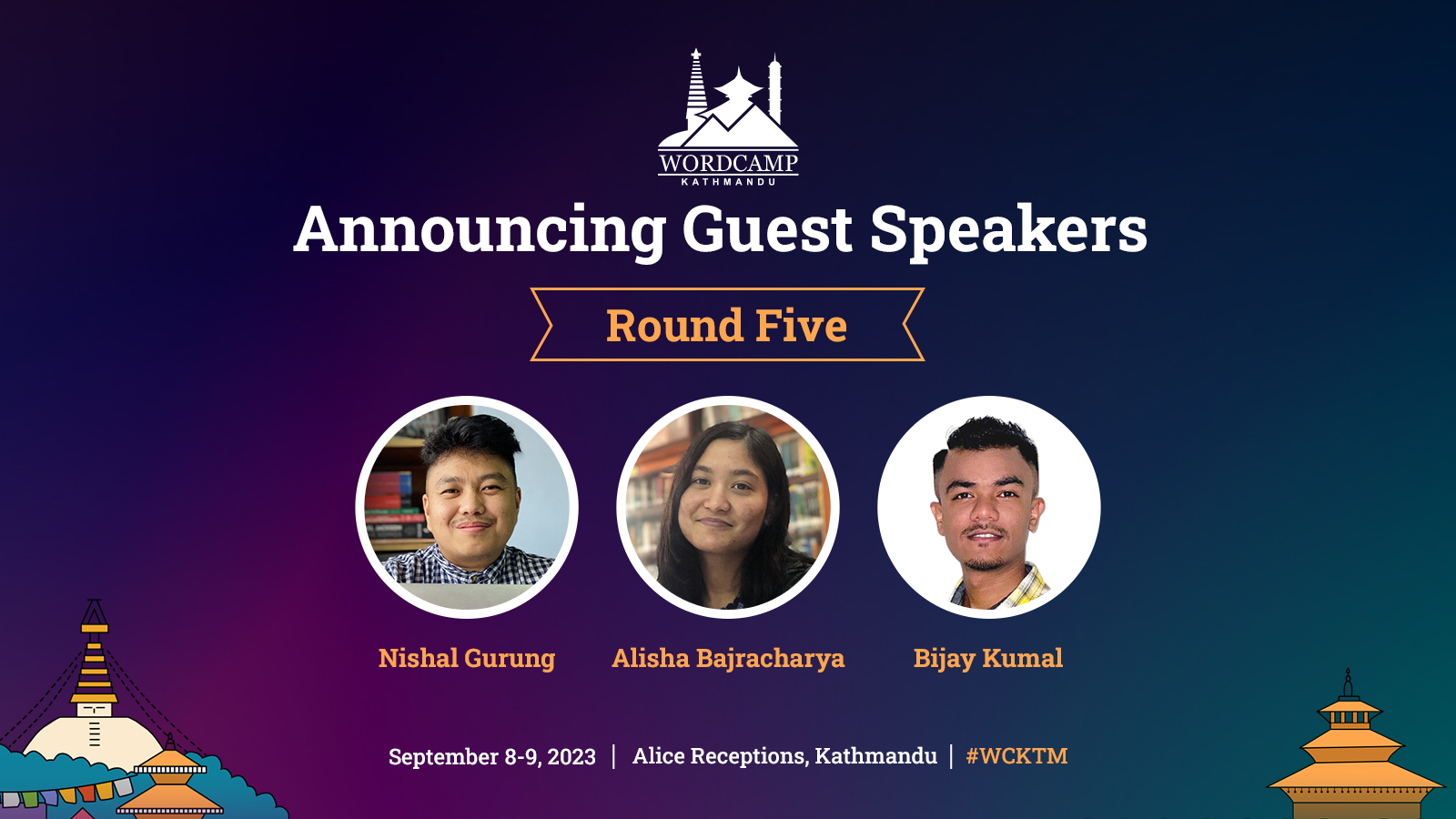 Announcing Speakers (Round 5) for WordCamp Kathmandu 2023