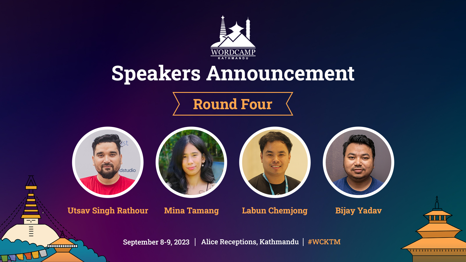Announcing Speakers (Round 4) for WordCamp Kathmandu 2023
