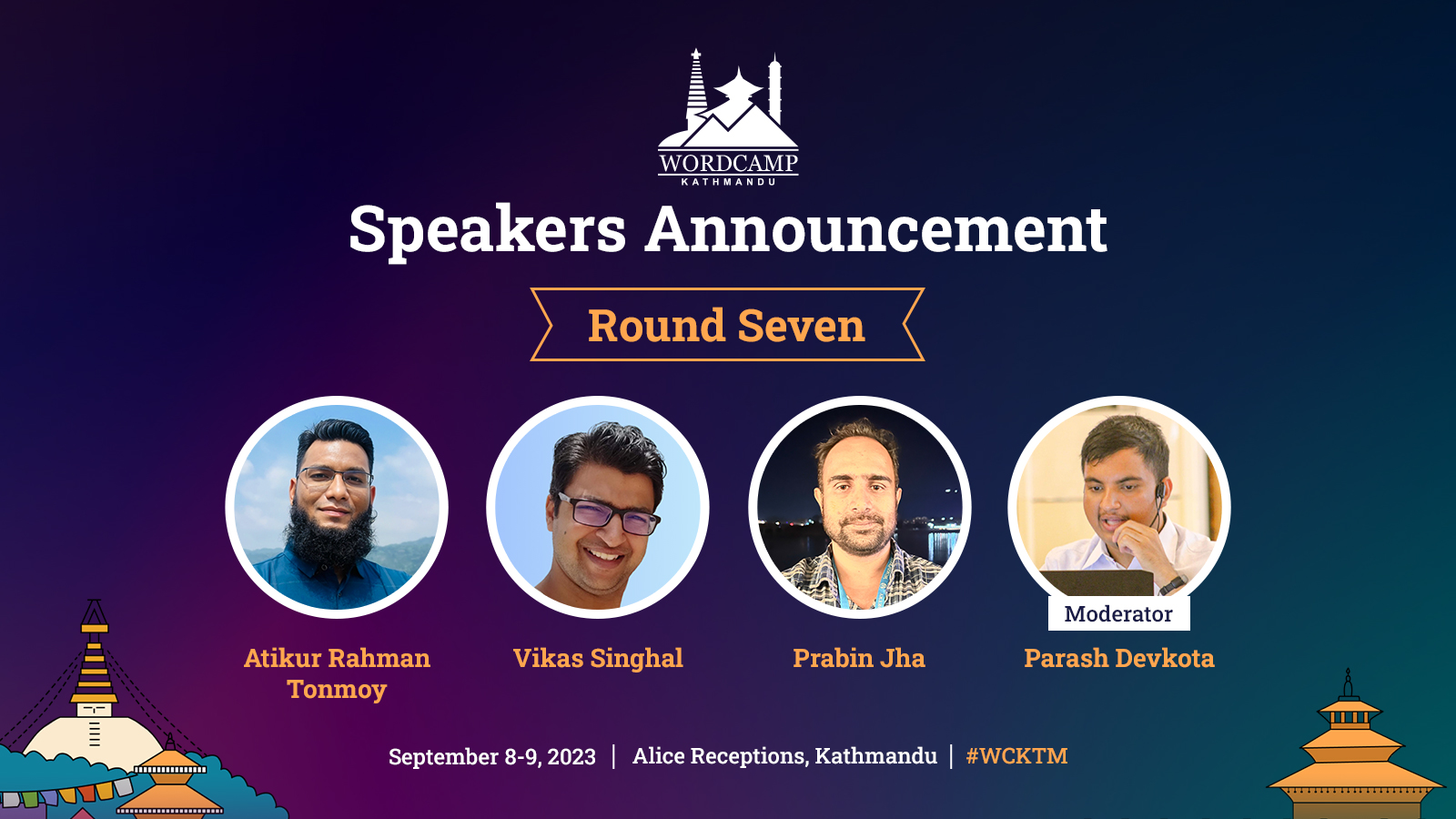 Announcing Speakers (Round 7) for WordCamp Kathmandu 2023