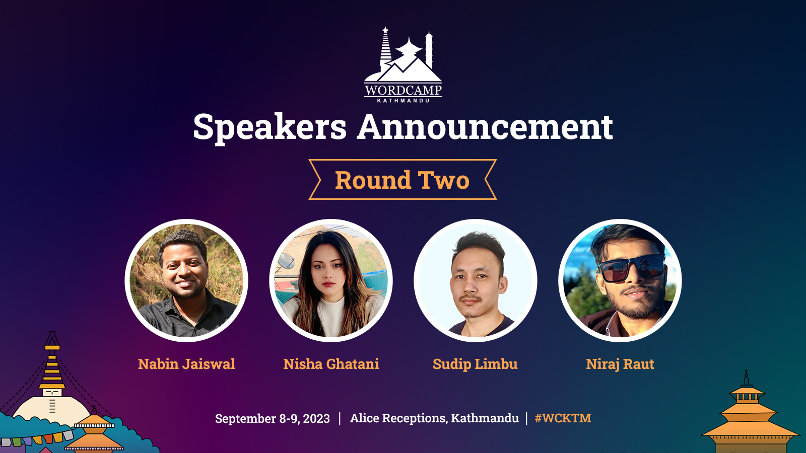 Announcing Speakers (Round 2) for WordCamp Kathmandu 2023