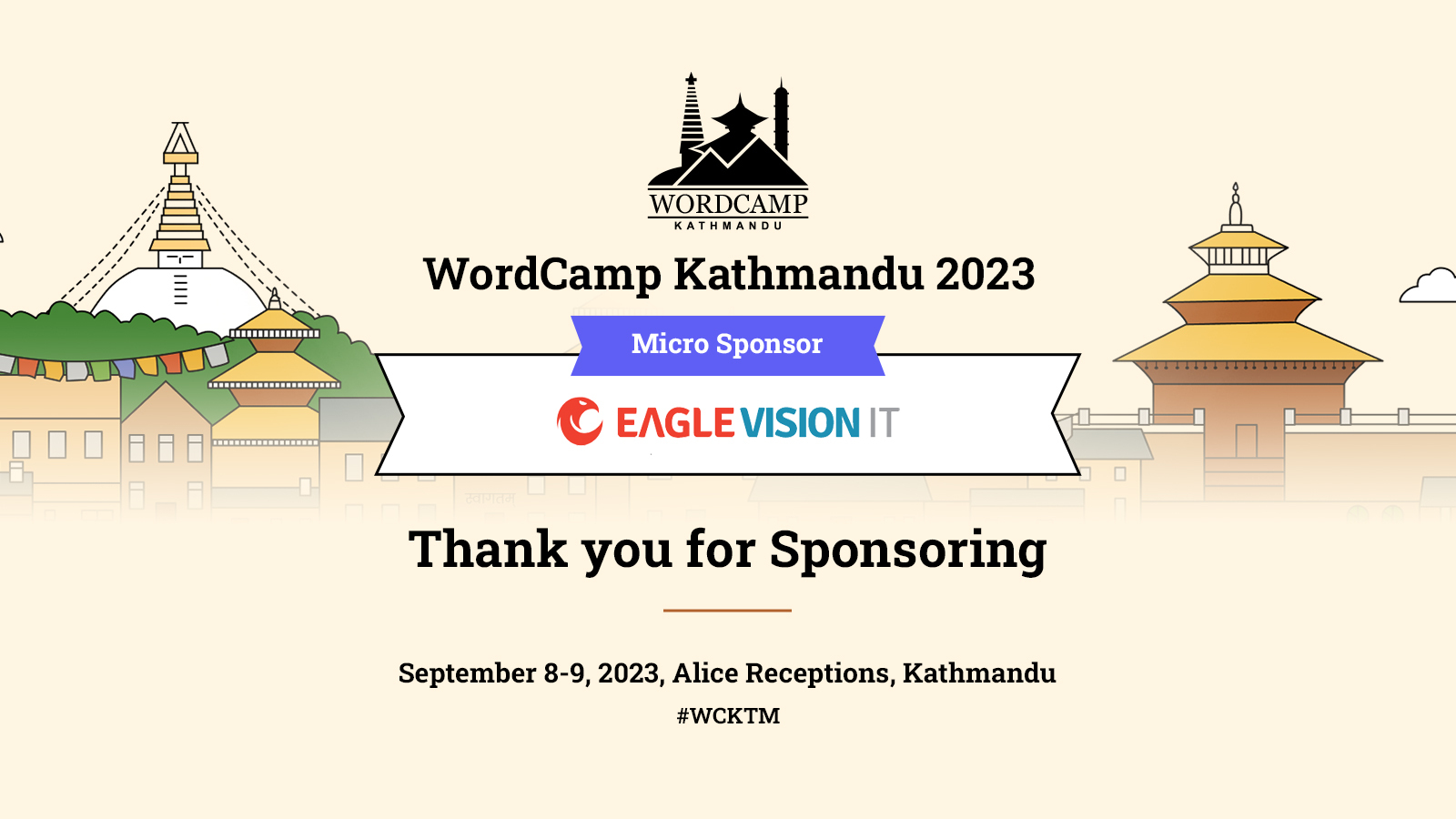 Thank you Eagle Vision IT for sponsoring