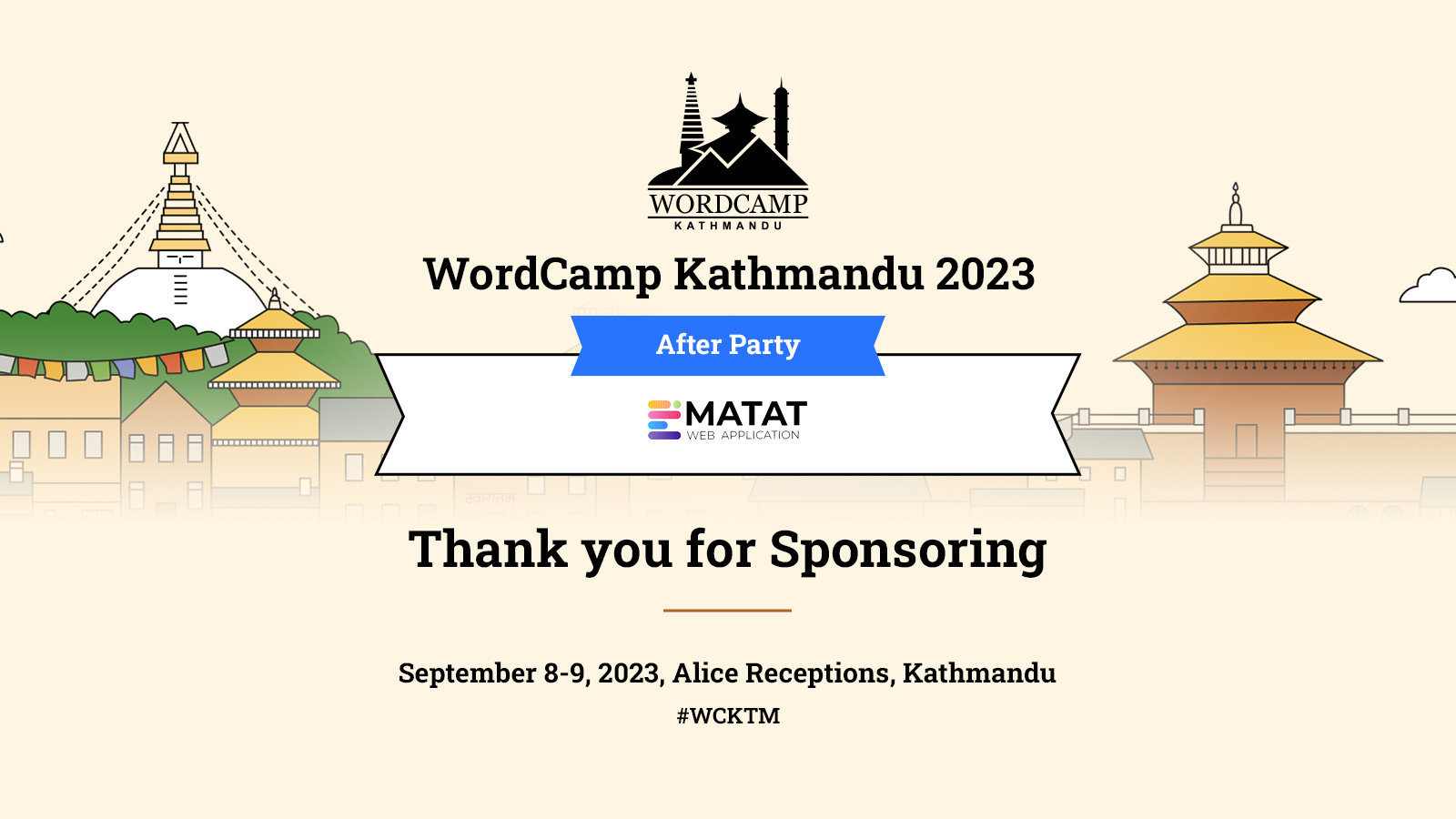 Thank you Matat Technologies LTD for sponsoring