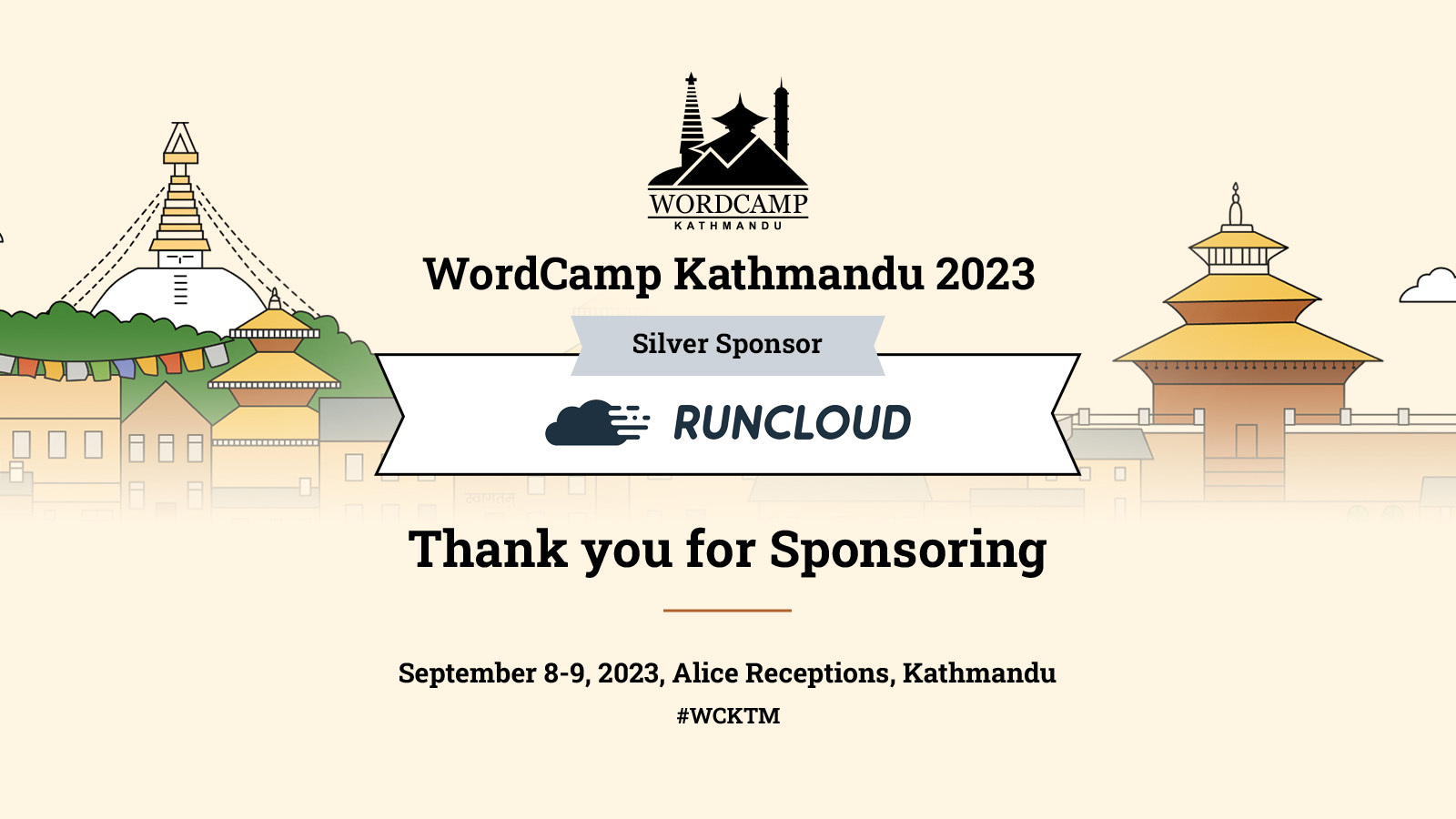 Thank you RunCloud for sponsoring