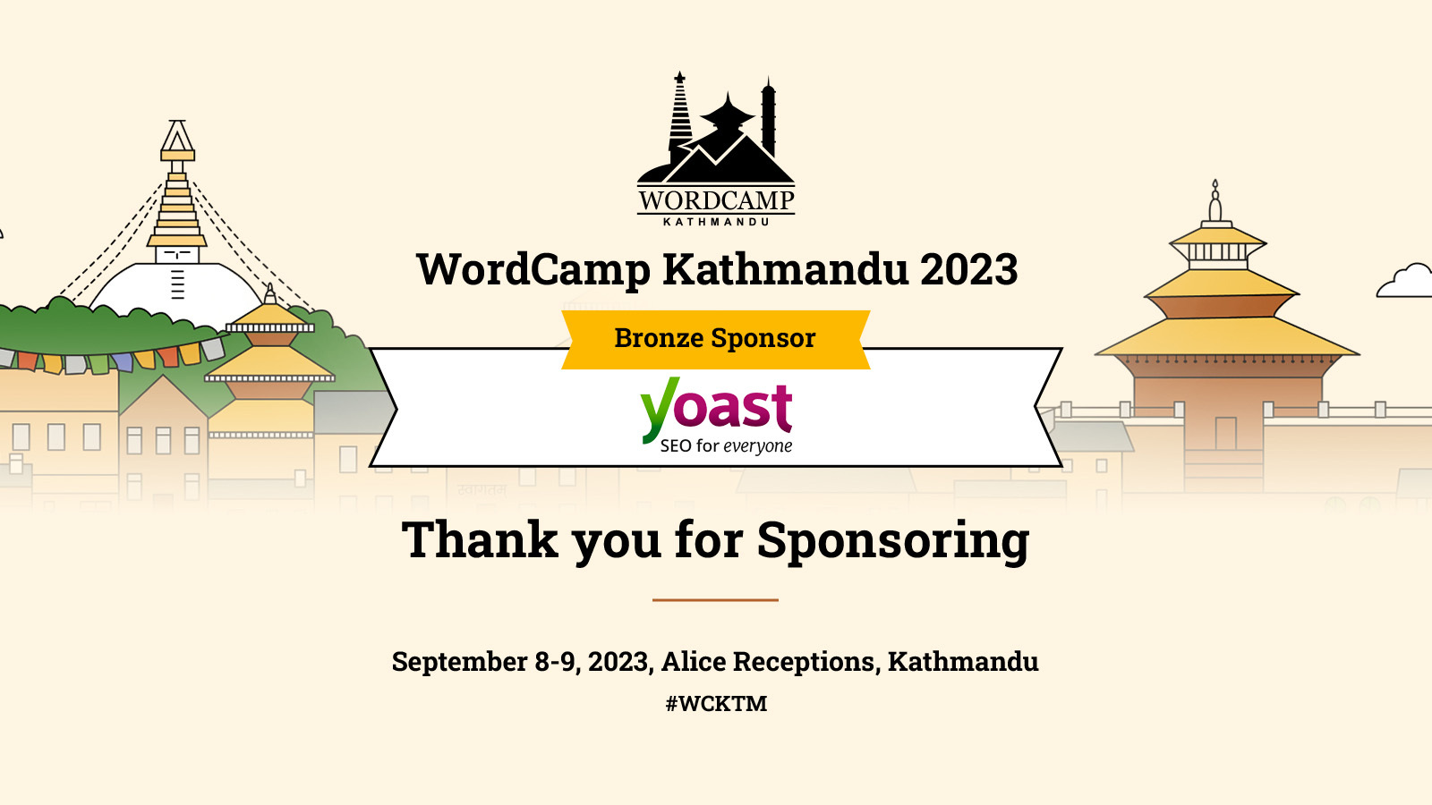 Thank you Yoast BV for sponsoring