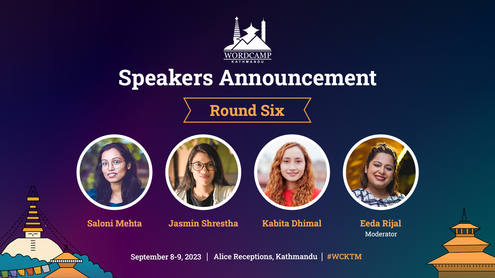 Announcing Speakers (Round 6) for WordCamp Kathmandu 2023
