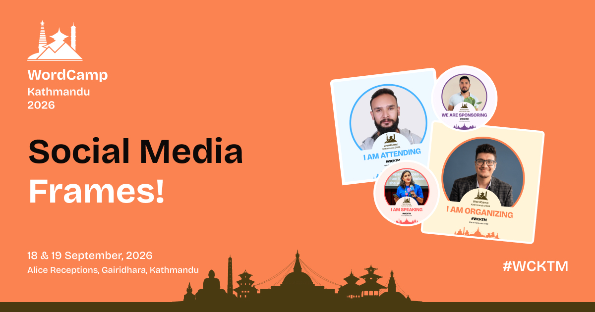 Social media frames