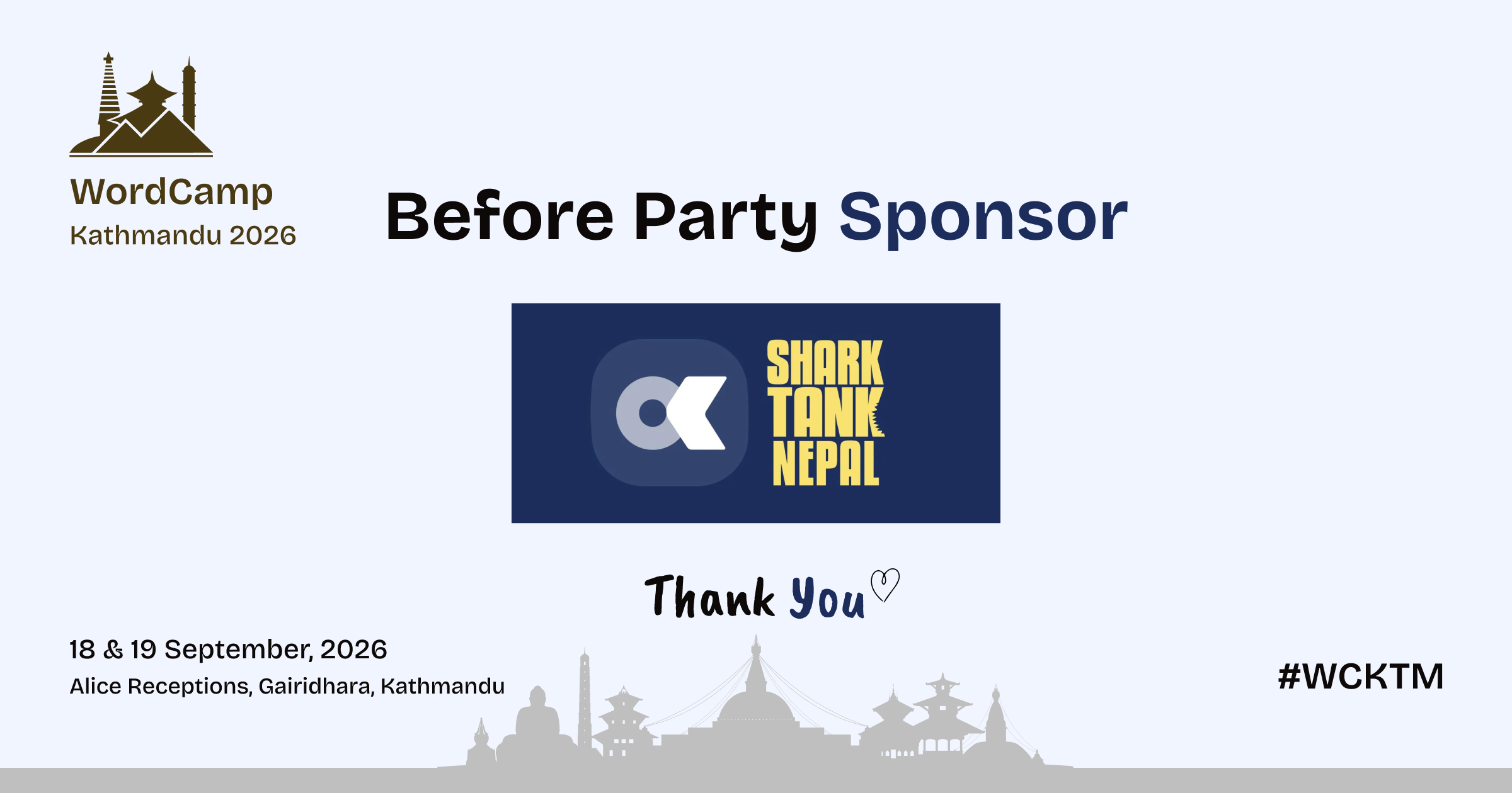 before party sponsor