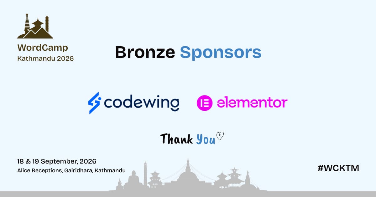 bronze sponsors
